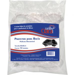 SANTA CLARA PROTETOR BACIA PEDICURE C/12